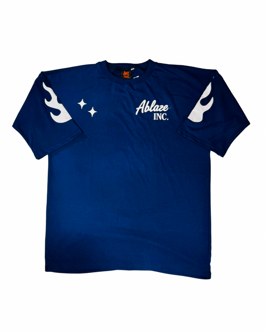 ABLÅZE ARCHIVE TEE – NAVY