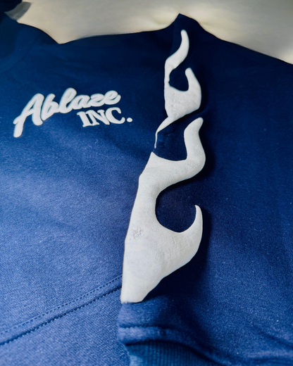 ABLÅZE ARCHIVE HOODIE – NAVY